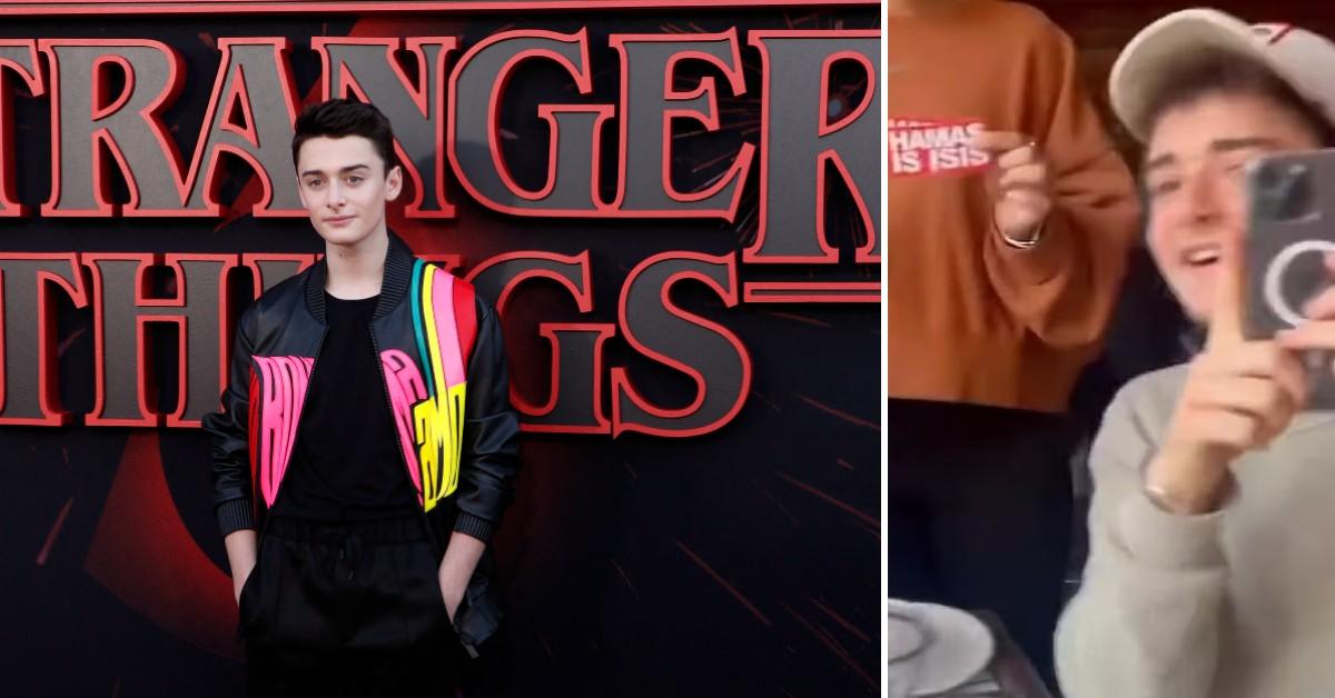 Stranger Things' Noah supports Israel, says 'shame on you' over