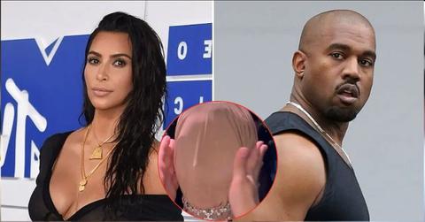 Photo of Kim Kardashian and Kanye West