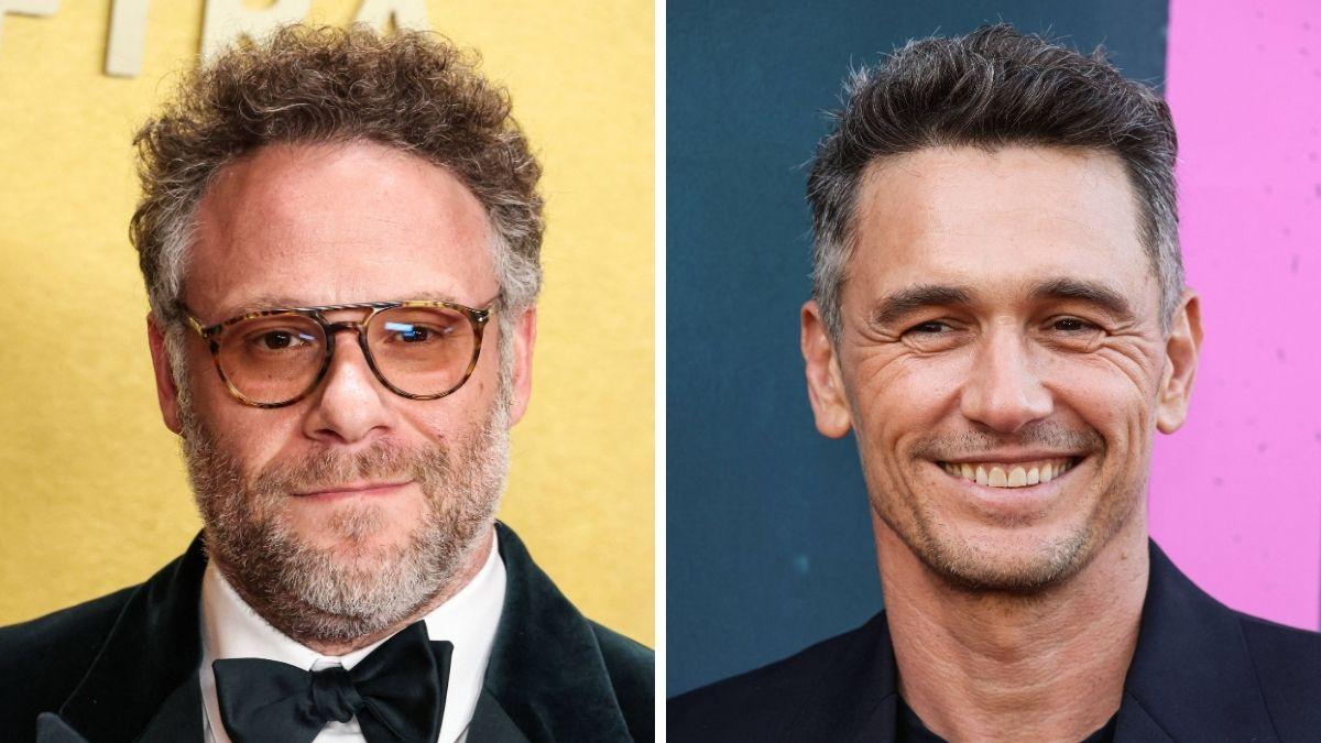 Photo of Seth Rogen and James Franco