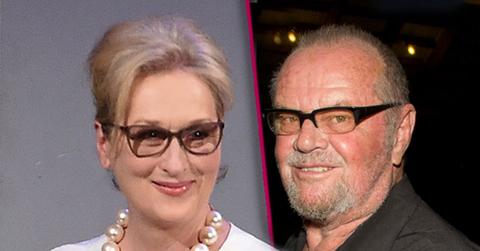 meryl streep jack nicholson on set