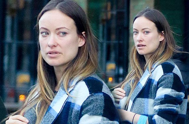 Makeup-Free Olivia Wilde Spotted Shopping In New York City