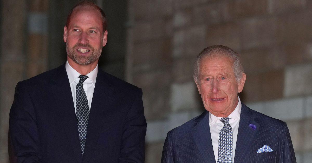 Photo of Prince William and King Charles