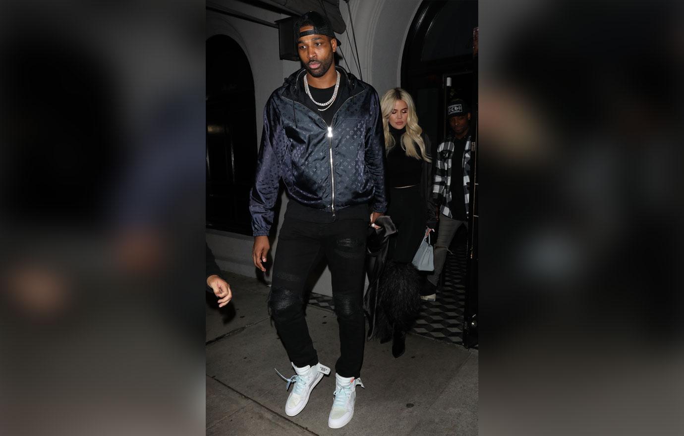 Khloe Kardashian Holds Hands Tristan Thompson Date Cheating