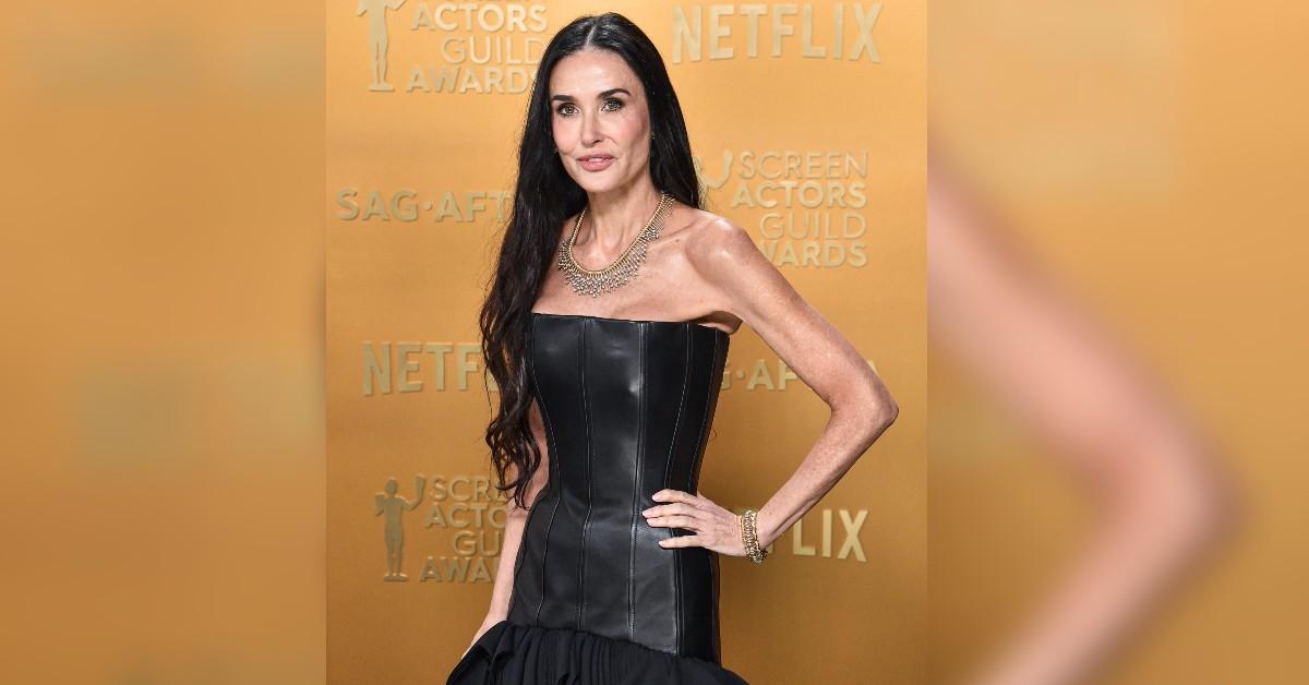 demi moore sag awards ozempic fears