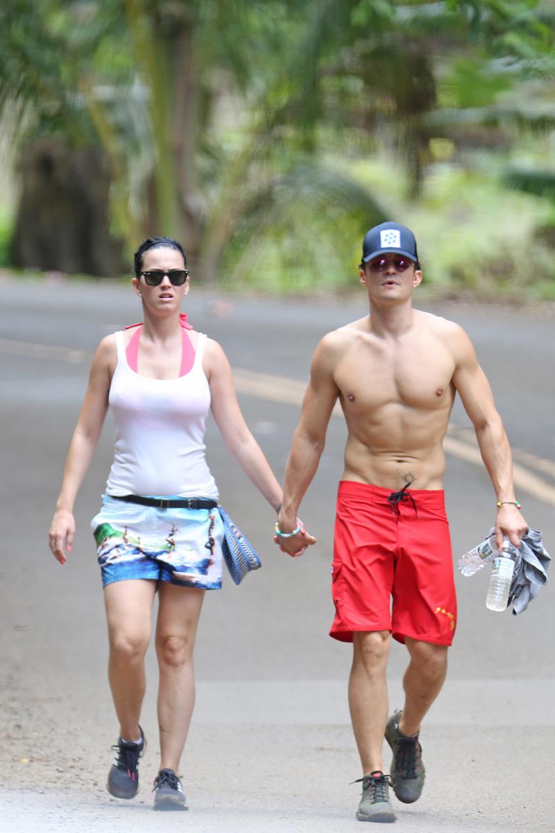 Katy Perry Orlando Bloom Hawaii