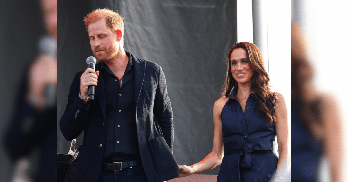 Photo of Prince Harry and Meghan Markle