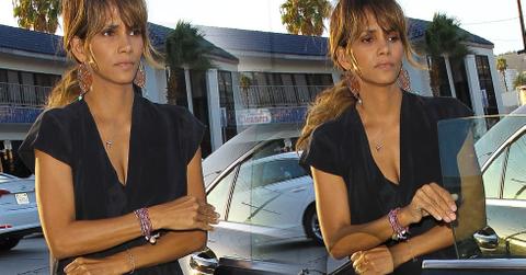 Somber Halle Berry Wears Her Wedding Ring To Dinner