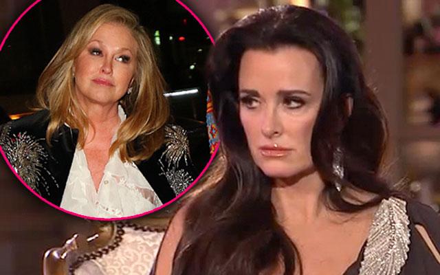 //kyle richards kathy hilton fighting