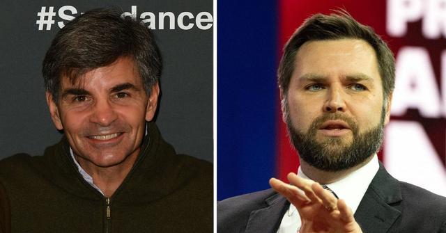 george stephanopoulos shuts down jd vance interview over presidential power