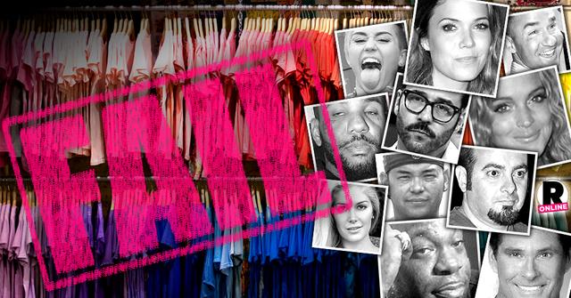 //failed celebrity clothing lines pp sl