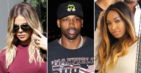 khloe kardashian bff malika true dance no tristan thompson photos paternity third baby r