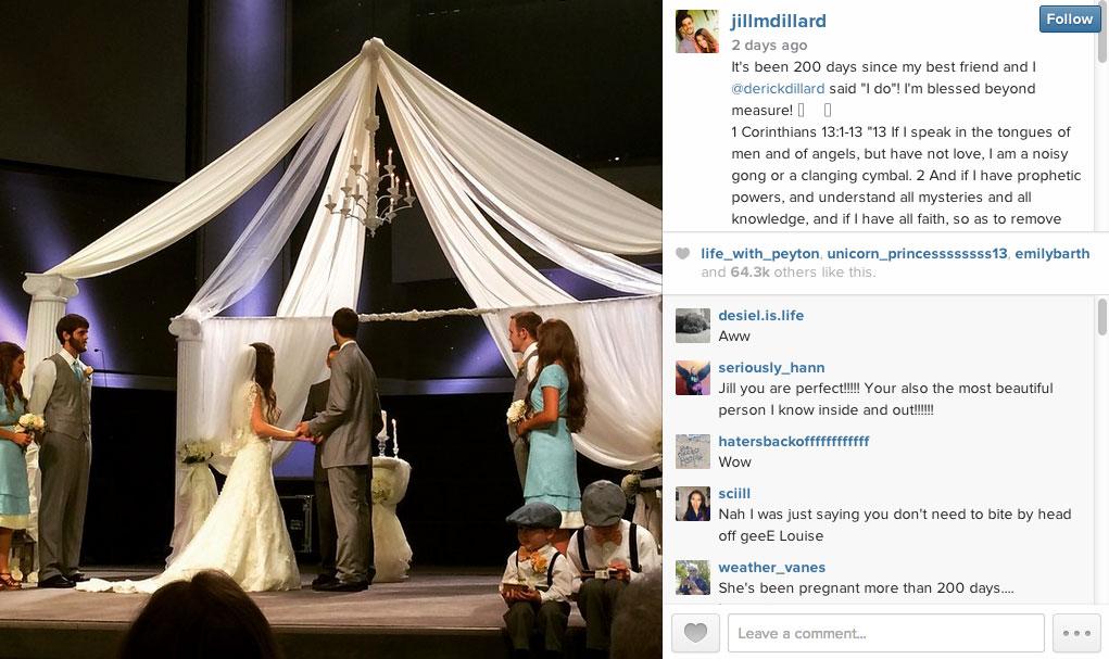 jill duggar instagram married