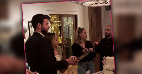 miley liam marriage license