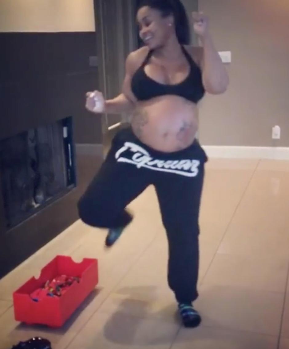 Blac Chyna Pregnant Baby Due Date Naked Dancing Love Child Scandal