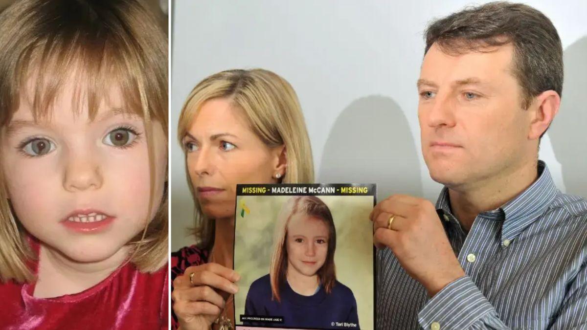 Photo of Madeleine McCann, Kate and Gerry McCann