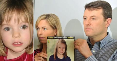 Photo of Madeleine McCann, Kate and Gerry McCann