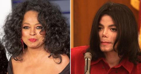 Photo of Michael Jackson, Diana Ross
