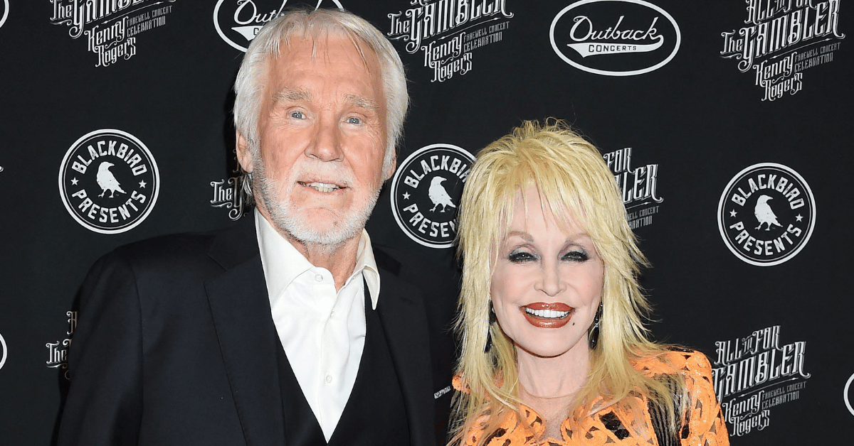 Split photo of Kenny Rogers and Dolly Parton