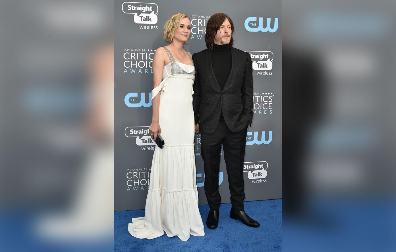 Diane Kruger and Norman Reedus Make Red Carpet Debut