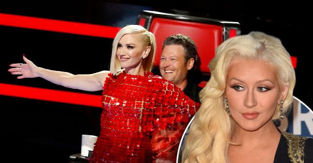 The Voice Christina Aguilera Blake Shelton Gwen Stefani Feud