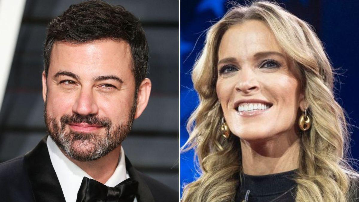 image of Jimmy Kimmel and Megyn Kelly