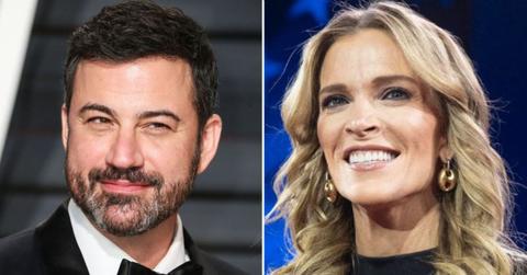 image of Jimmy Kimmel and Megyn Kelly