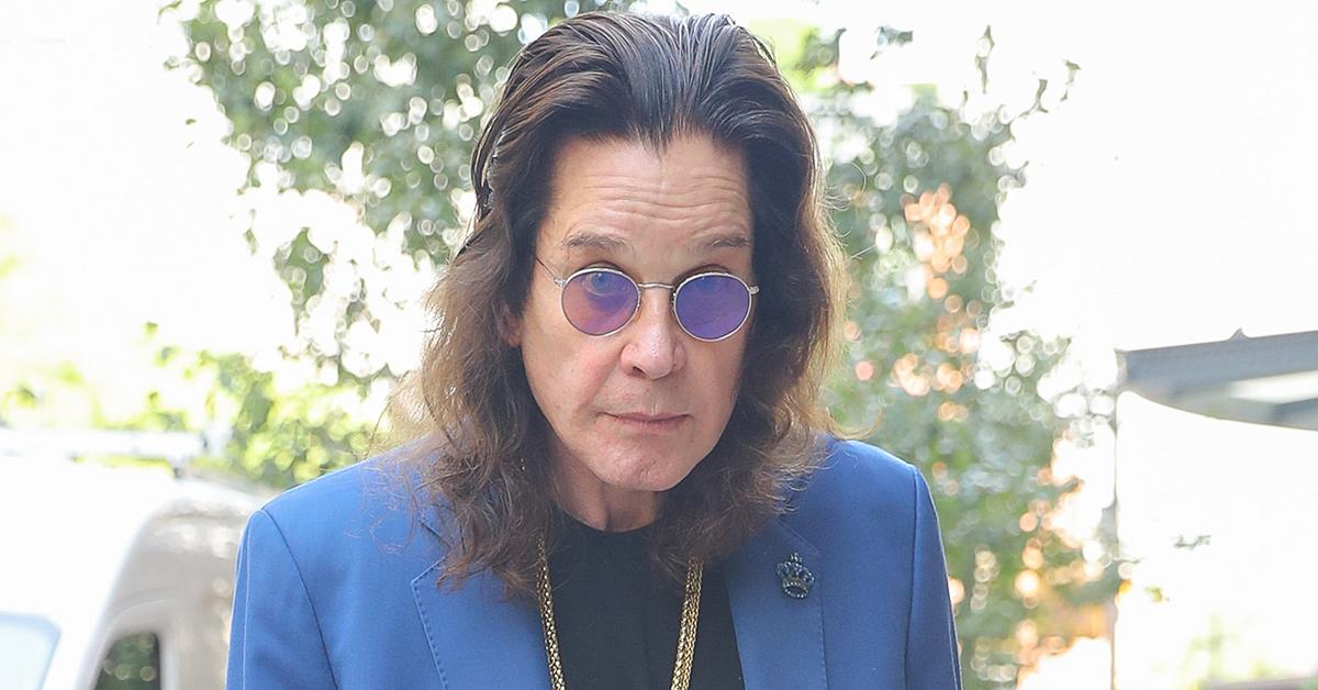 Ozzy Osbourne Seen In Wheelchair After 'Life-Altering' Neck Surgery