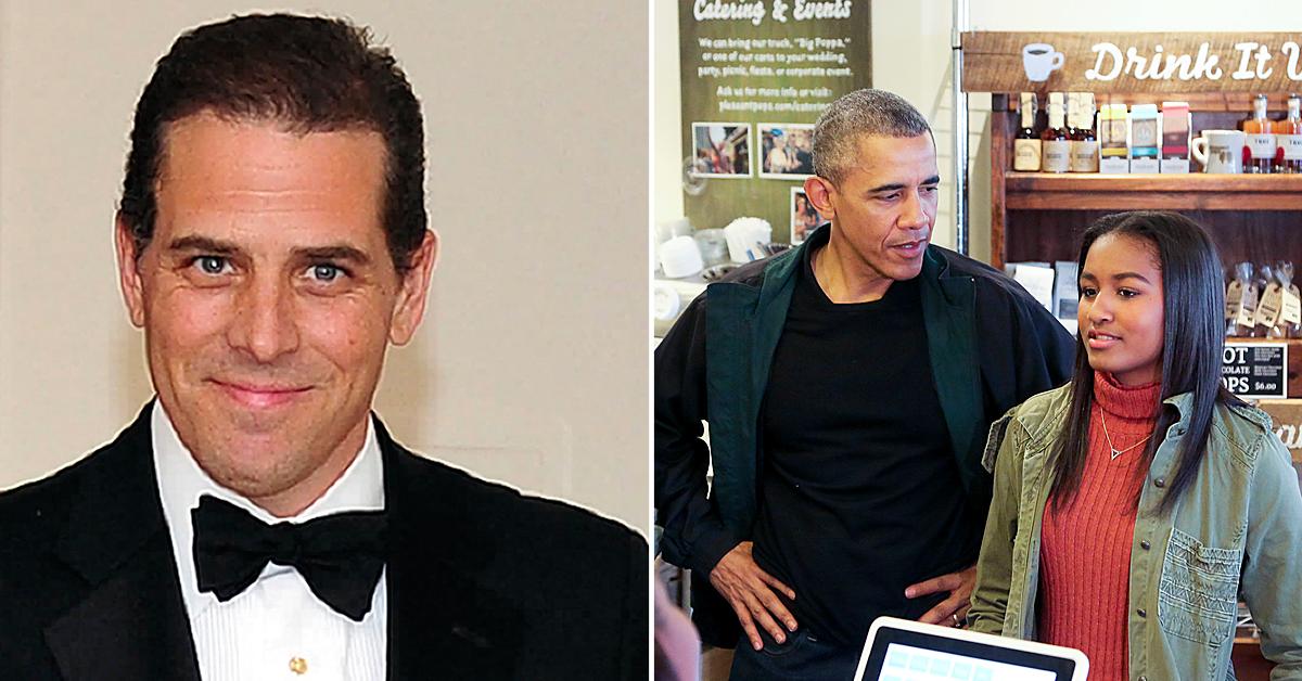 hunter biden baby mama basketball mentor barack obama daughter sasha leaked emails