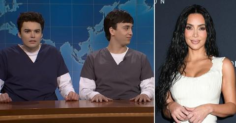 Composite photo of 'Saturday Night Live' weekend update, Kim Kardashian.