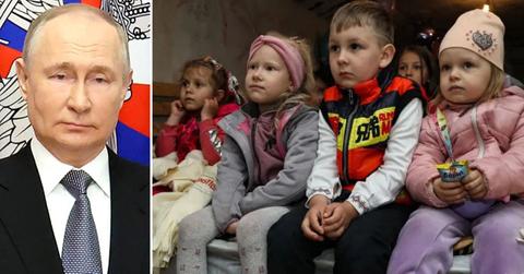 Putin Accused Of 'Trapping' Ukrainian Kids To Use As 'Bargaining Chips'