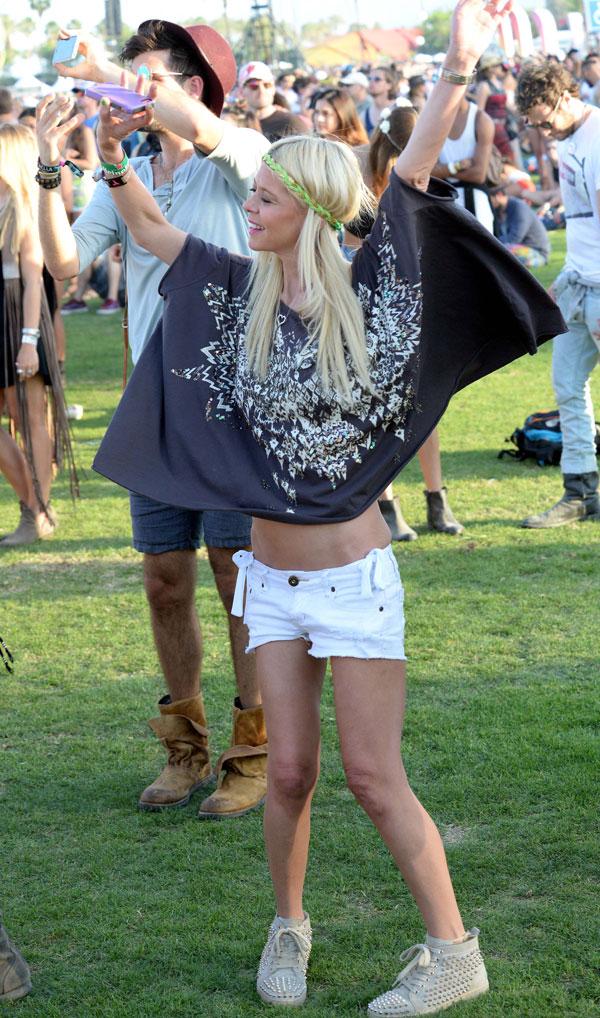 Tara Reid Scary Skinny Coachella​ 2015