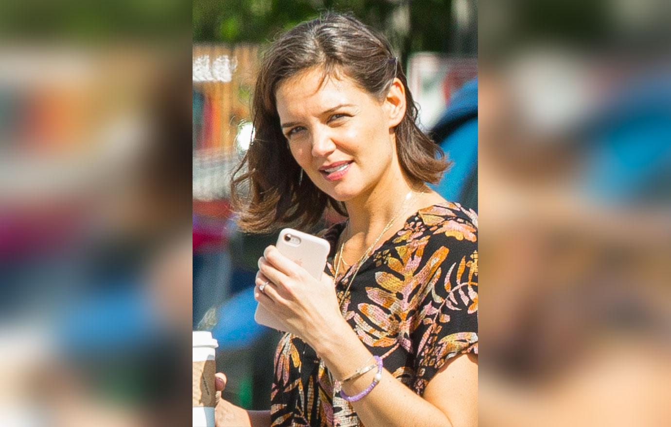 Katie Holmes Engaged Ring New orleans movie