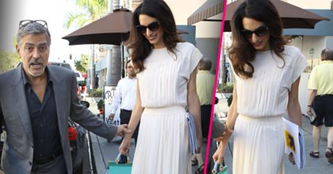 //amal clooney skinny george clooney lunch pp