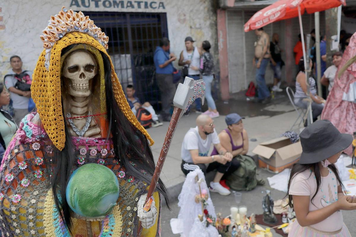 Authorities said Silvia Meraz Moreno was sentenced to 180 years in prison for orchestrating three ritualistic human sacrifices to Santa Muerte.