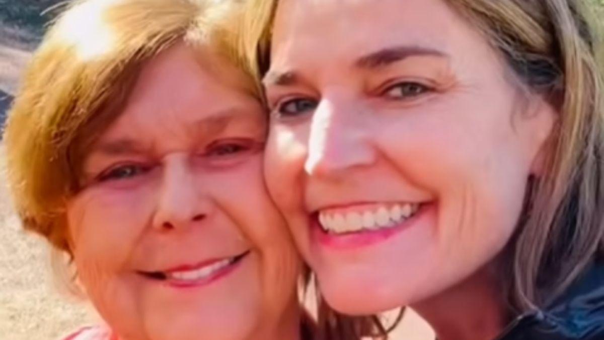 A photo of Nancy Guthrie and Savannah Guthrie