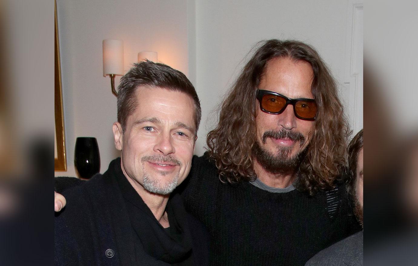 Brad Pitt Chris Cornell Funeral Suicide Death