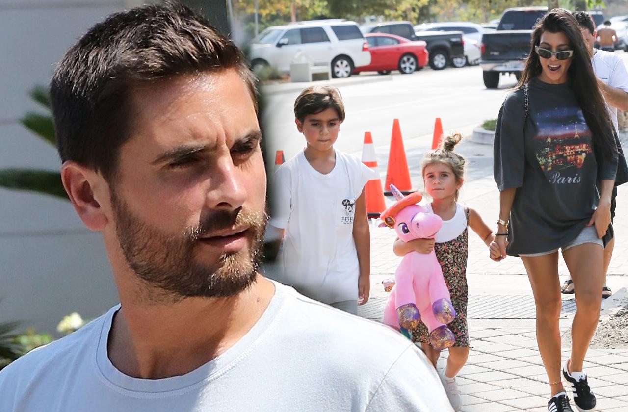 Scott Disick Hospitalized Custody Kids Kourntey Kardashian