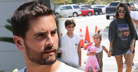 Scott Disick Hospitalized Custody Kids Kourntey Kardashian