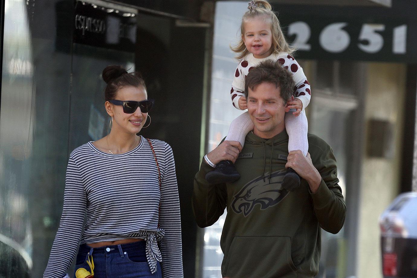 Bradley Cooper enjoys farmers market with girlfriend and daughter