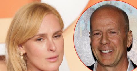picture of rumer willis and bruce willis