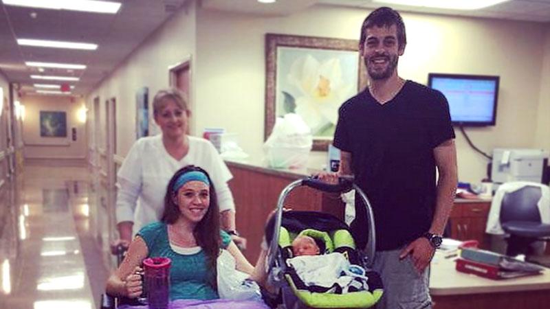 //jill duggar baby birth complications  kids counting star emergency c section israel dillard pp