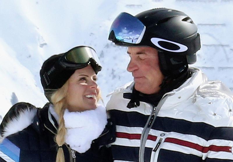 Elin Nordegren Boyfriend Chris Cline Skiing PDA tiger woods