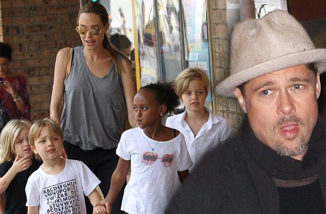 brad pitt ex girlfriend slams angelina jolie full custody