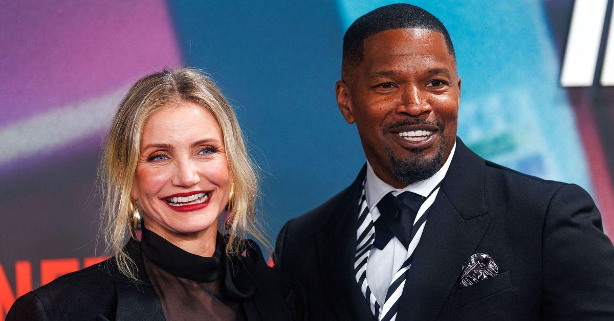 Jamie Foxx reunited with Cameron Diaz for her first big-screen role in a decade.