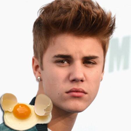 //justin bieber egging pp