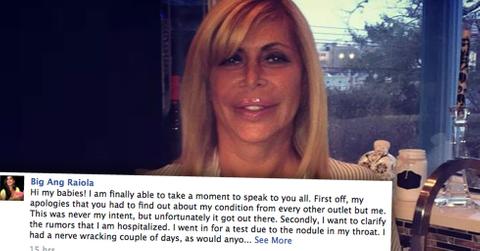 Big Ang Medical Crisis