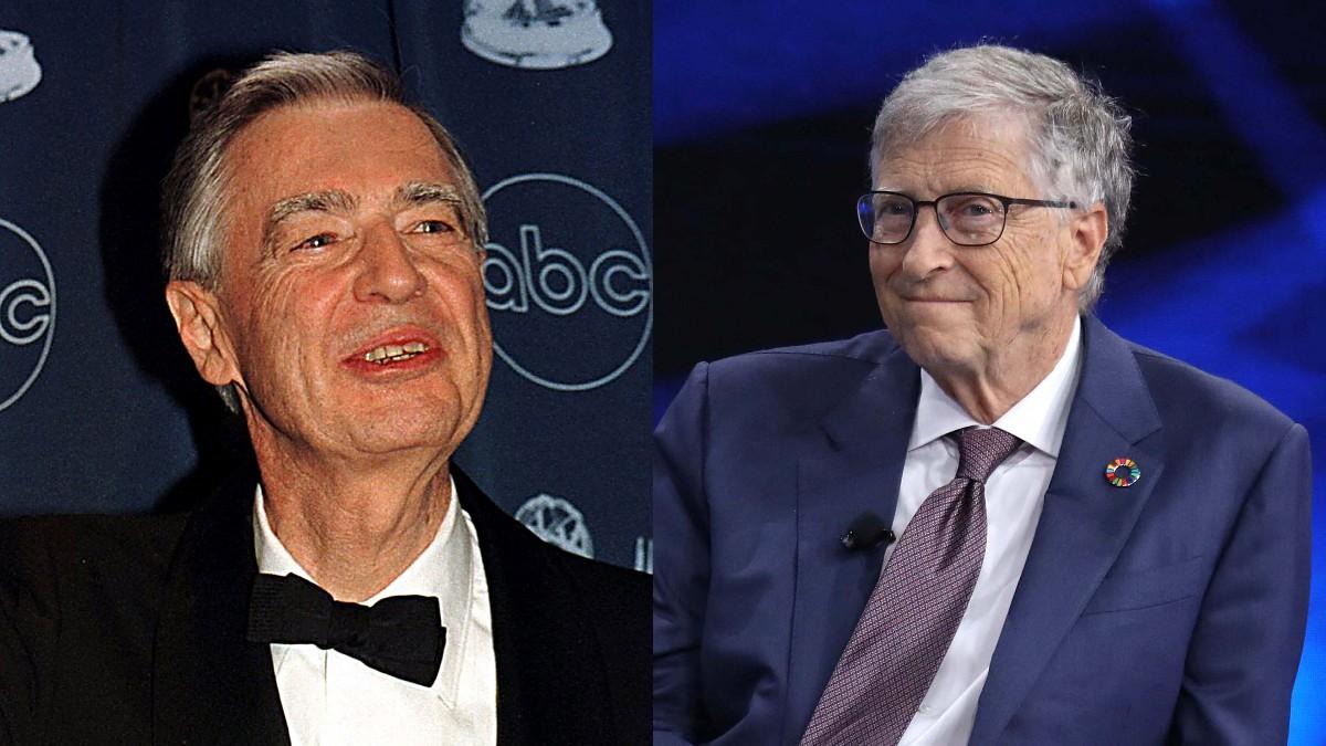 Bill Gates reportedly tried to emulate the 'everyday-look' of Fred Rogers.