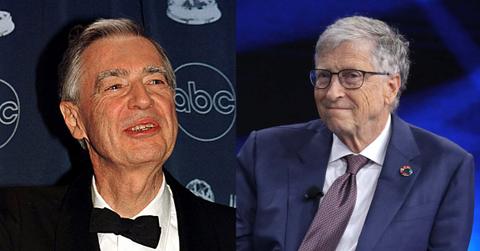 Bill Gates reportedly tried to emulate the 'everyday-look' of Fred Rogers.