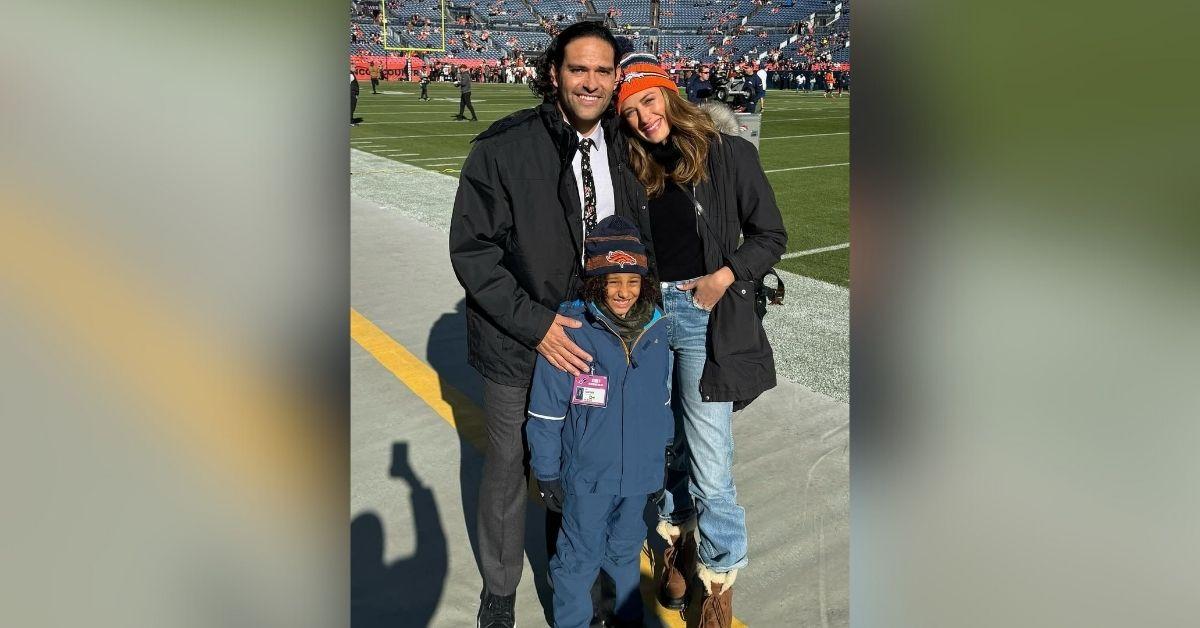 Photo of Perry Mattfeld and Mark Sanchez
