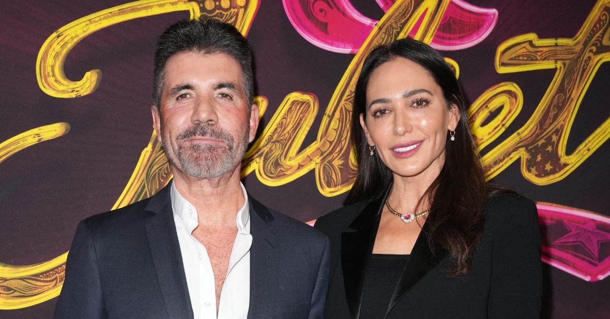 picture of Simon Cowell and Lauren Silverman